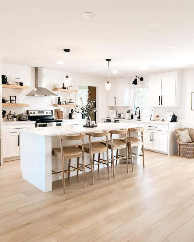 7+ Unique Flooring Ideas for a Rustic Farmhouse Kitchen Makeover – My ...