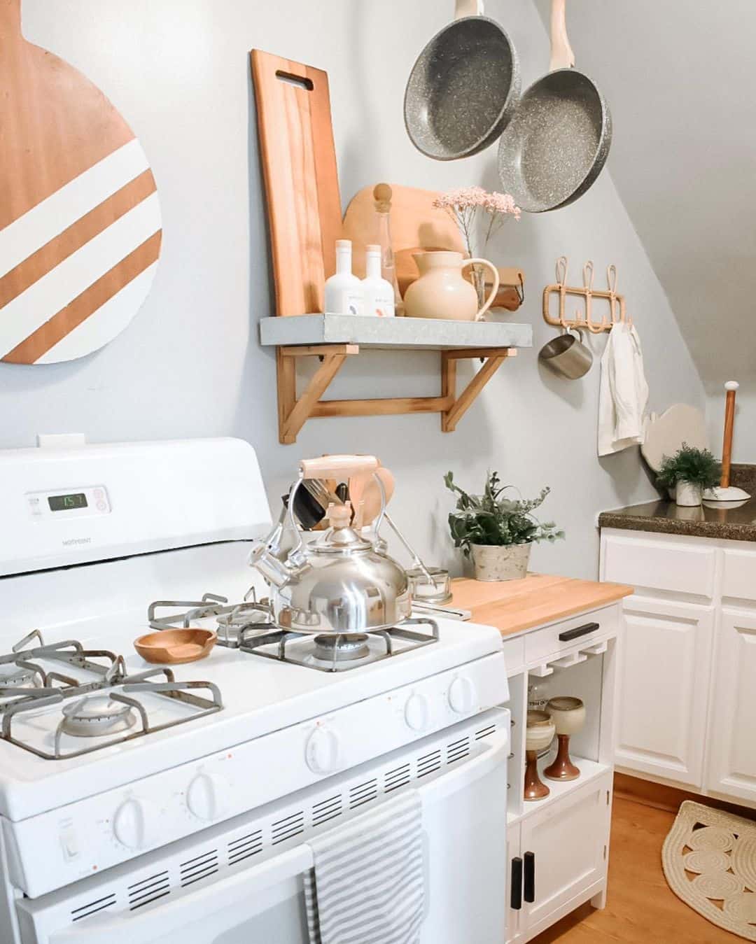 Elevating the Stove Area with Bohemian Charm