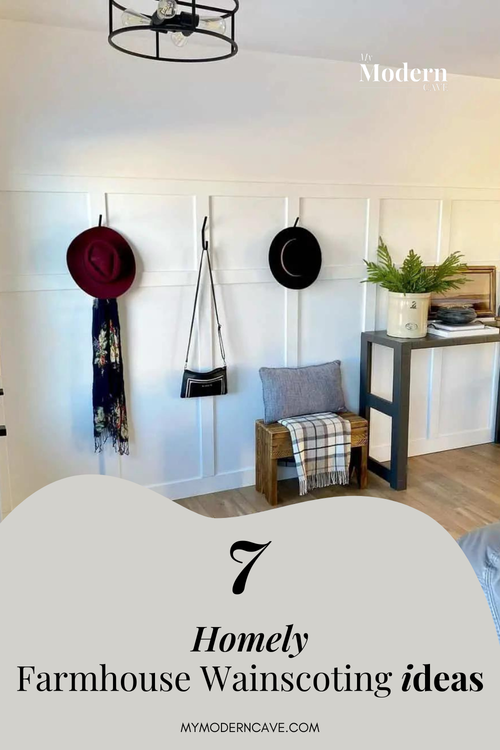7+ Rustic Wainscoting Ideas to Elevate Your Authentic Farmhouse-style Home