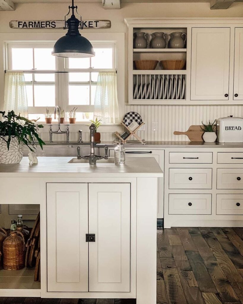 7+ Unique Flooring Ideas for a Rustic Farmhouse Kitchen Makeover – My ...