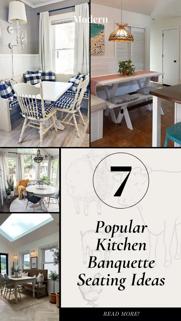 Kitchen Banquette Seating Ideas Infographic
