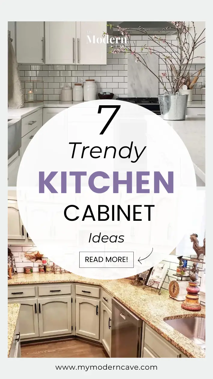 Kitchen Cabinet Ideas Infographic