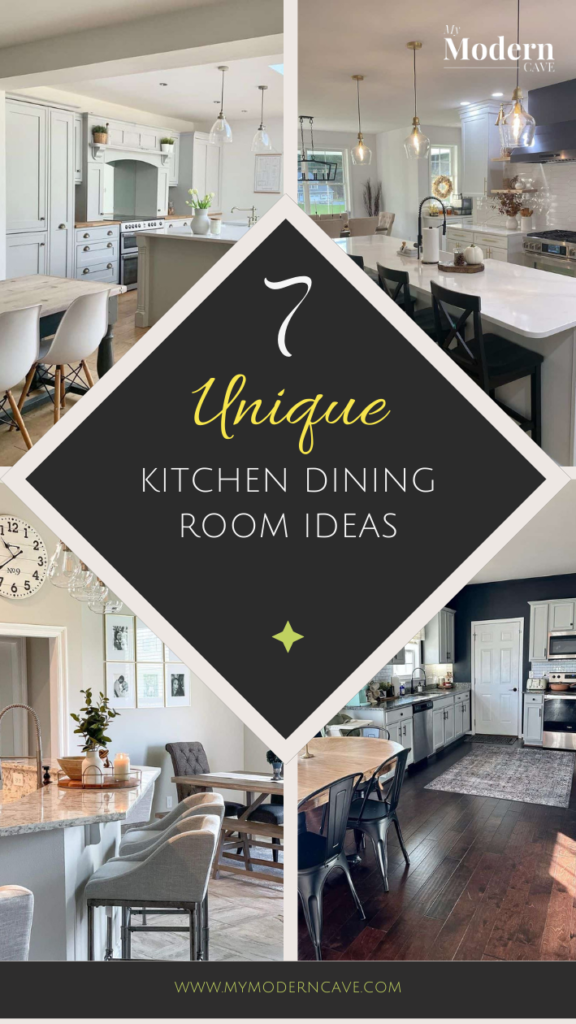 Kitchen Dining Room Combo Design Ideas