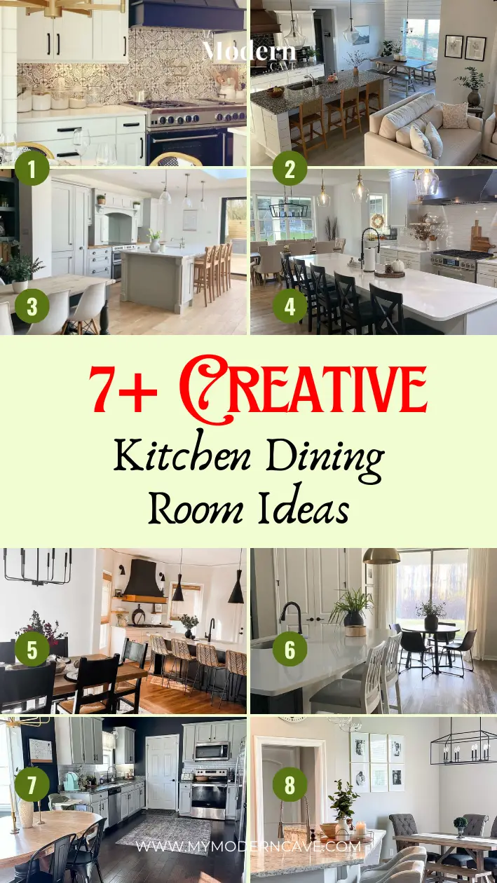 Kitchen Dining Room ideas Infographic