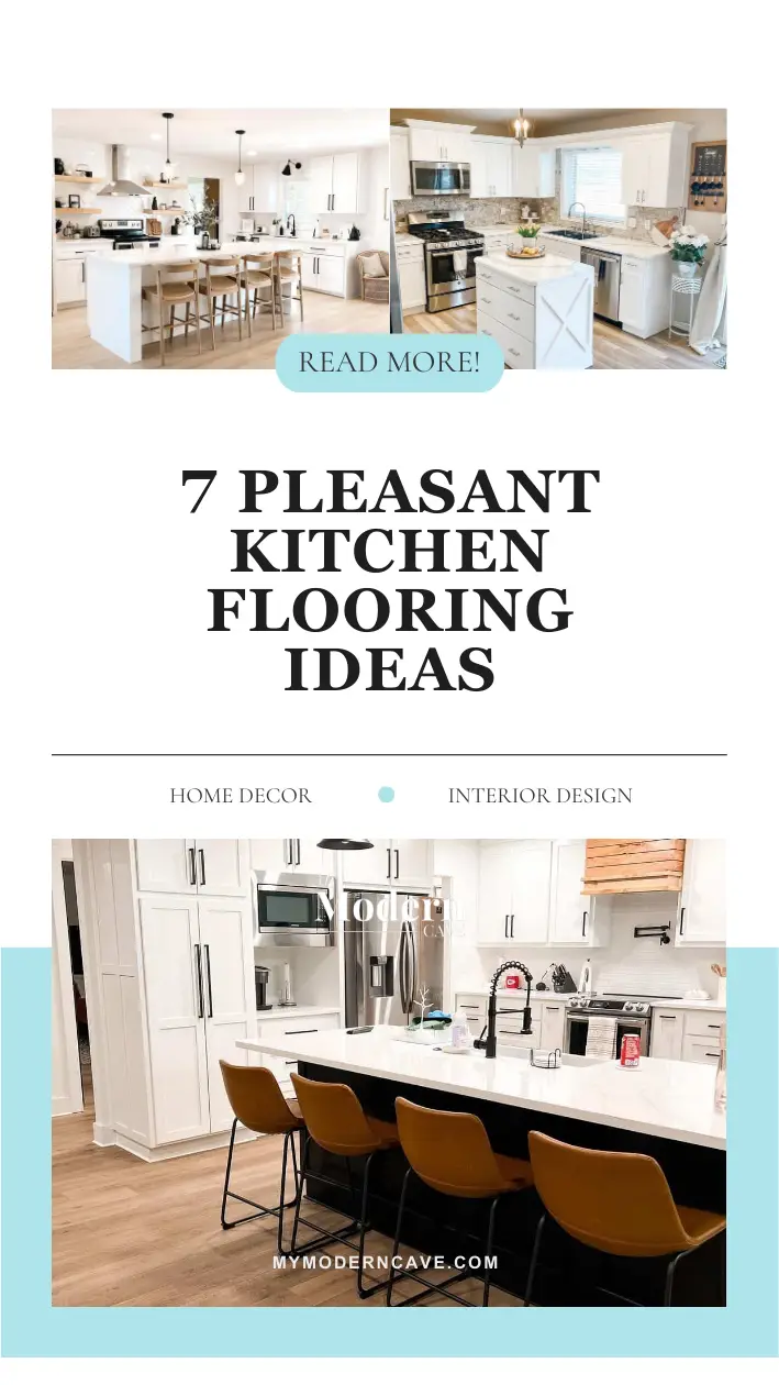 Kitchen Flooring Ideas Infographic