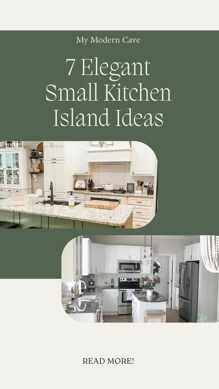 Small Kitchen Island Ideas Infographic