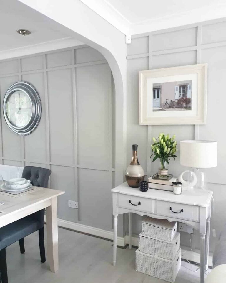 7+ Sophisticated Full Wall Wainscoting Ideas for Your Farmhousestyle Home
