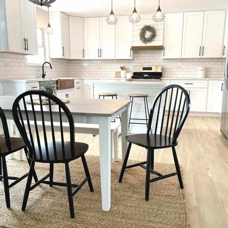 7 All White Kitchen Ideas for a Serene Farmhouse Space