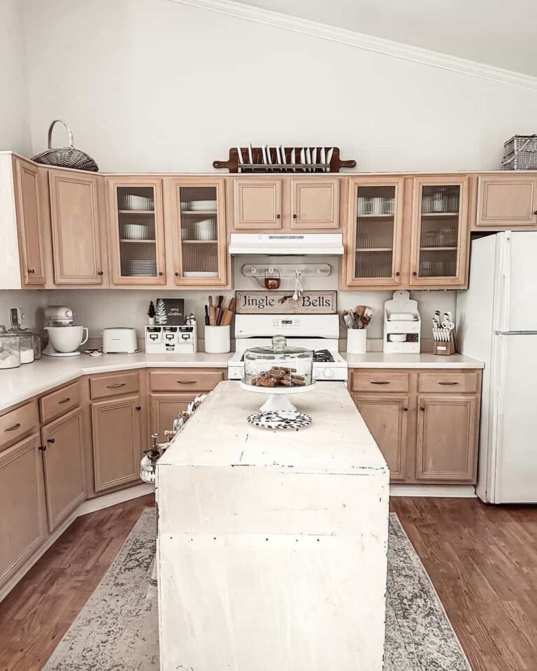 7+ Unique Flooring Ideas for a Rustic Farmhouse Kitchen Makeover – My ...