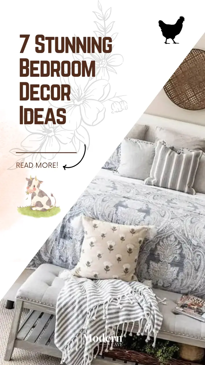 Bedroom Decor Ideas Infographic