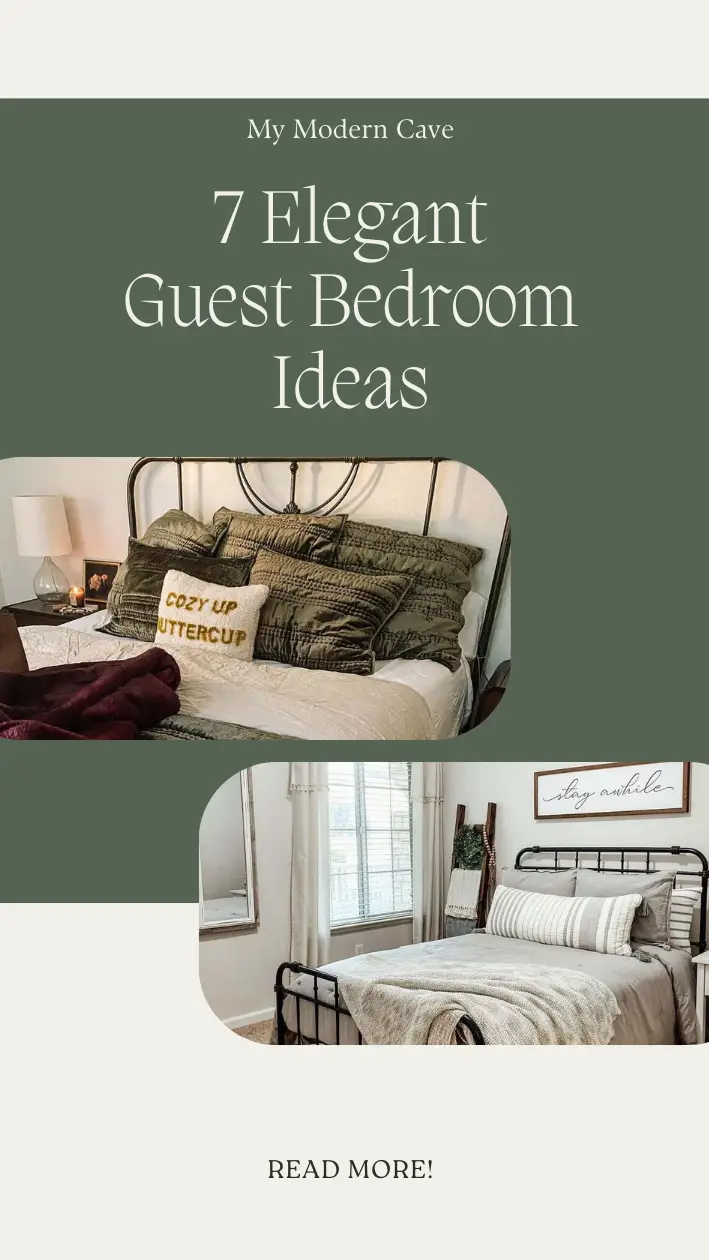 Guest Bedroom Ideas Infographic