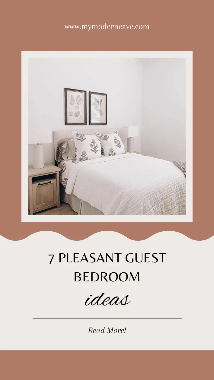 Guest Bedroom Ideas Infographic