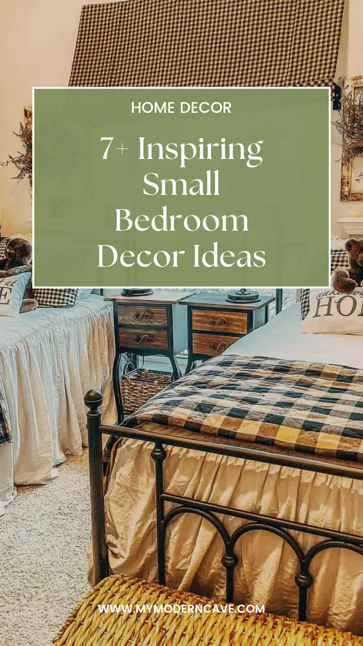 Small Bedroom Decor Ideas Infographic