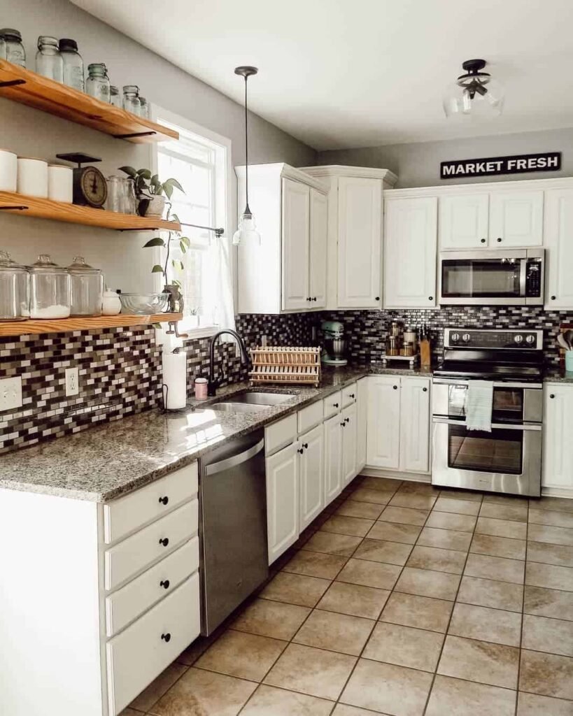 7+ Farmhouse Kitchen Ideas With Black Hardware and Stainless Appliances – My Modern Cave