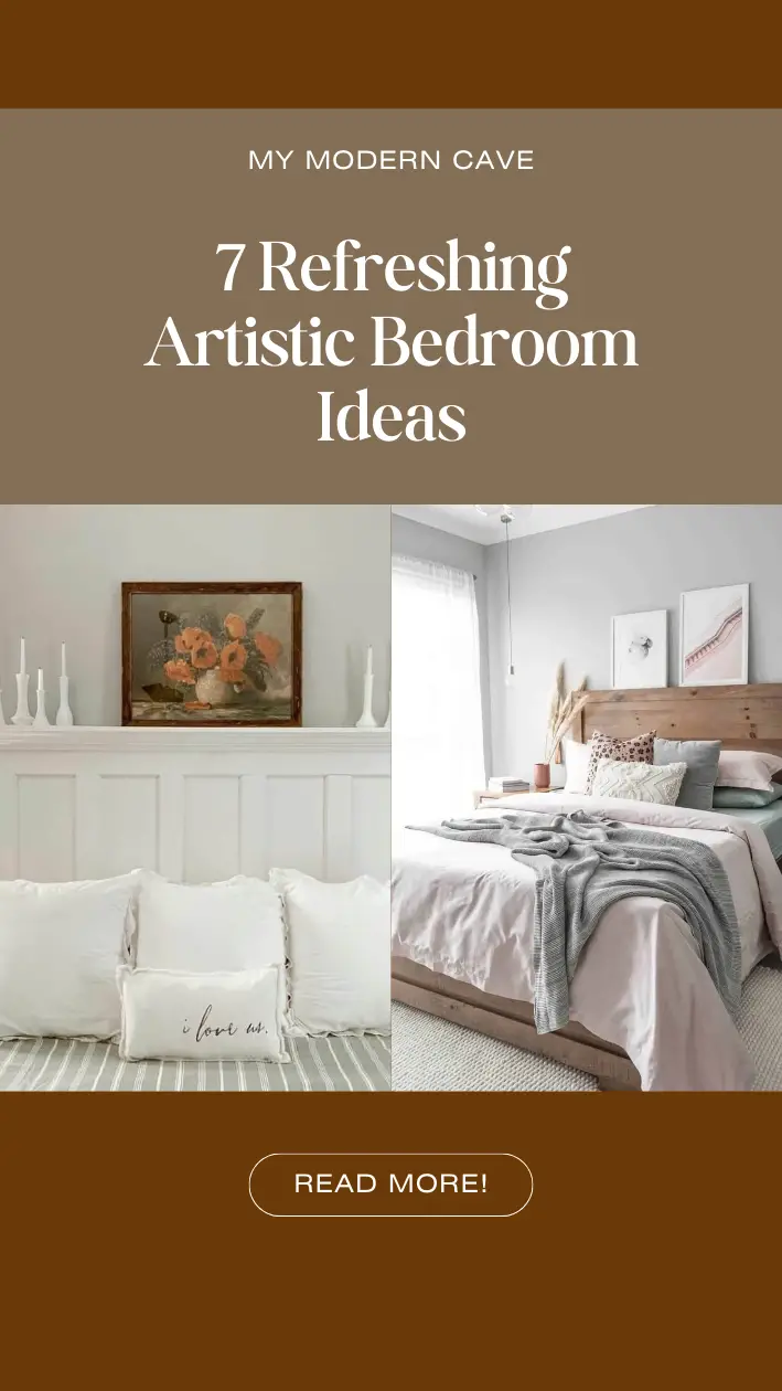 Artistic Bedroom Ideas Infographic