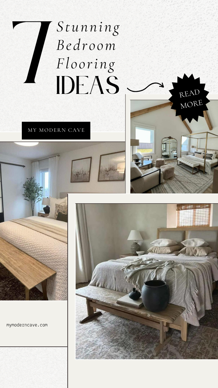 Bedroom Flooring Ideas Infographic