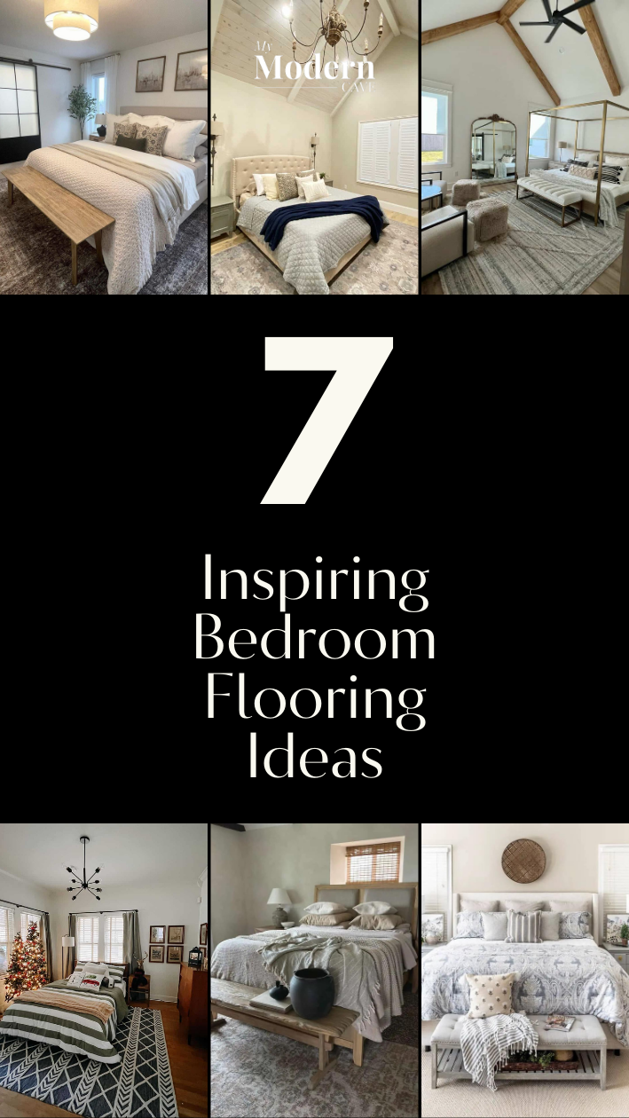 Bedroom Flooring Ideas Infographic