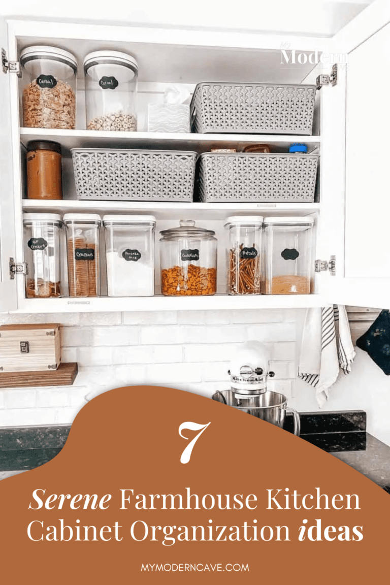 7+ Cabinet Organization Ideas to Streamline Your Farmhouse Kitchen