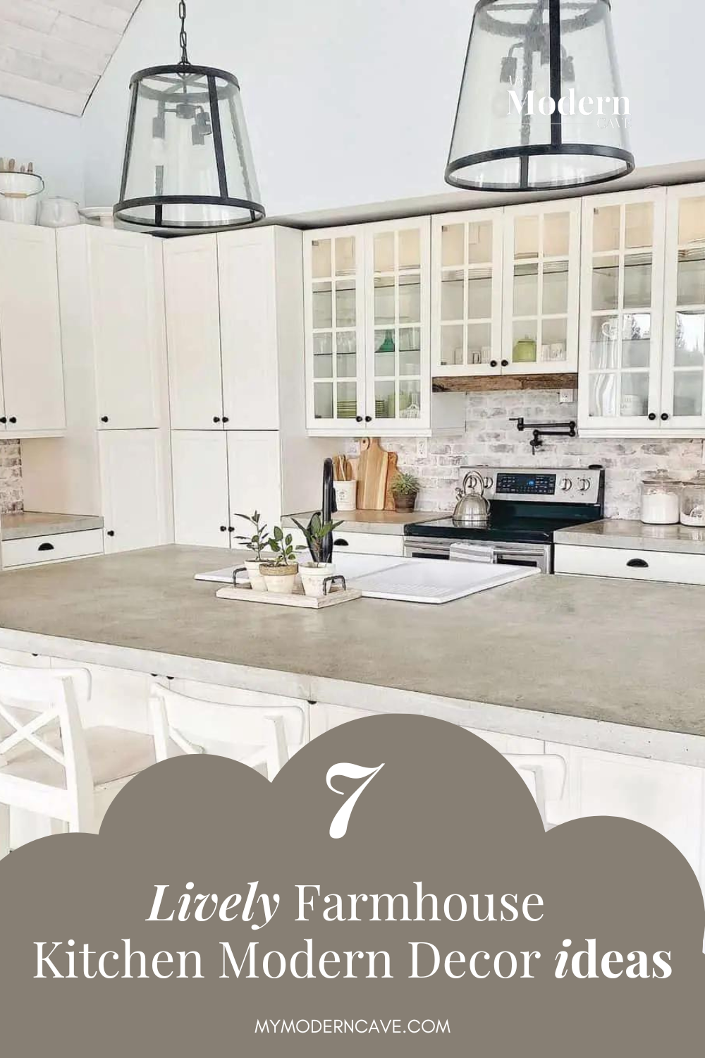 7+ Fresh Modern Farmhouse Kitchen Decor Ideas to Revitalize Your Space