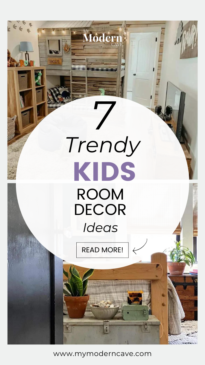 Kids Room Decor Ideas Infographic