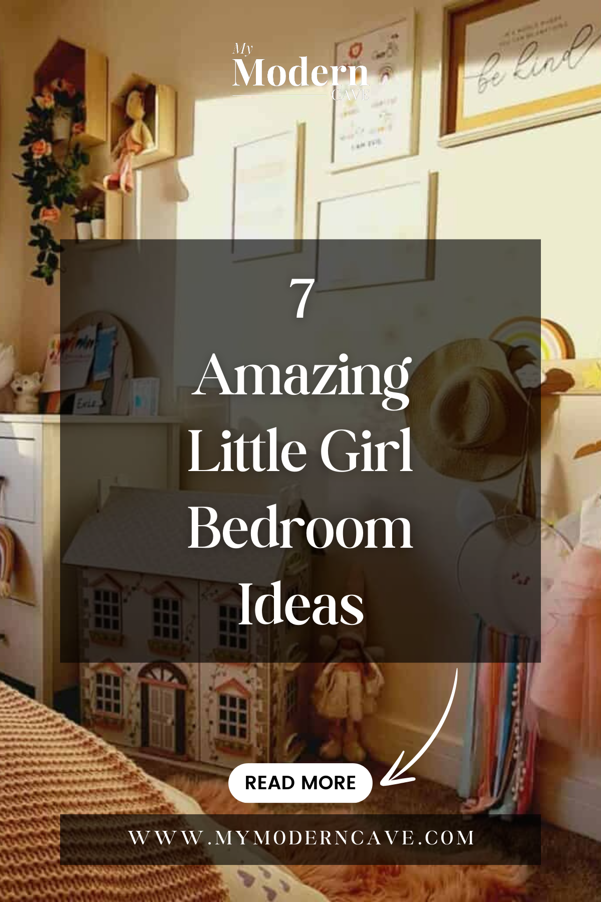 Little Girl Bedroom Ideas Infographic