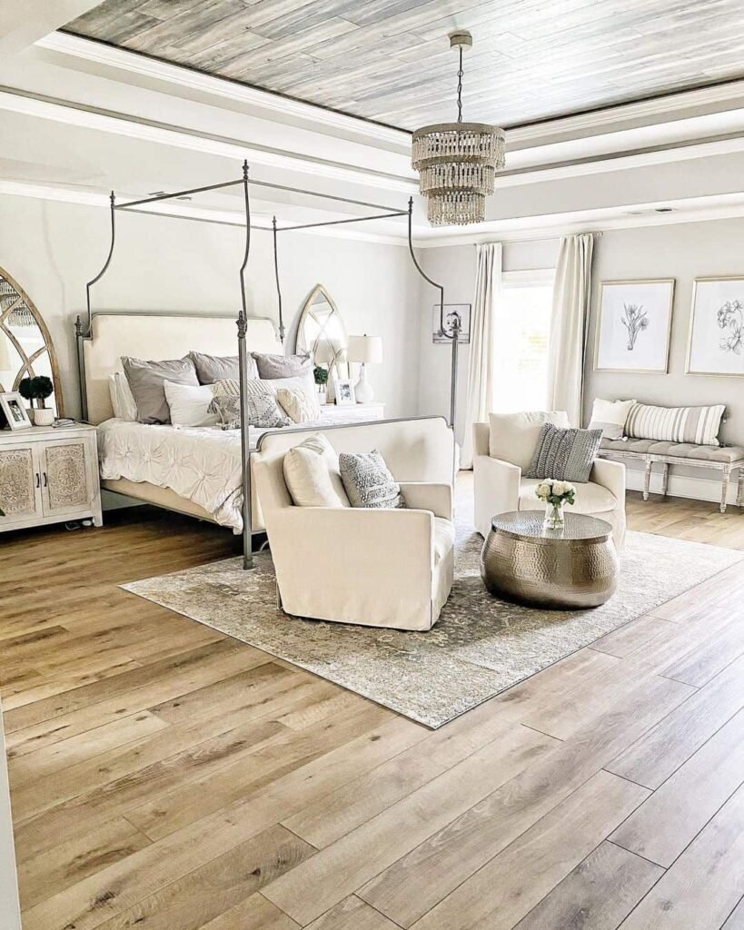 7+ Rustic Bedroom Flooring Ideas to Refresh Your Countryside Escape