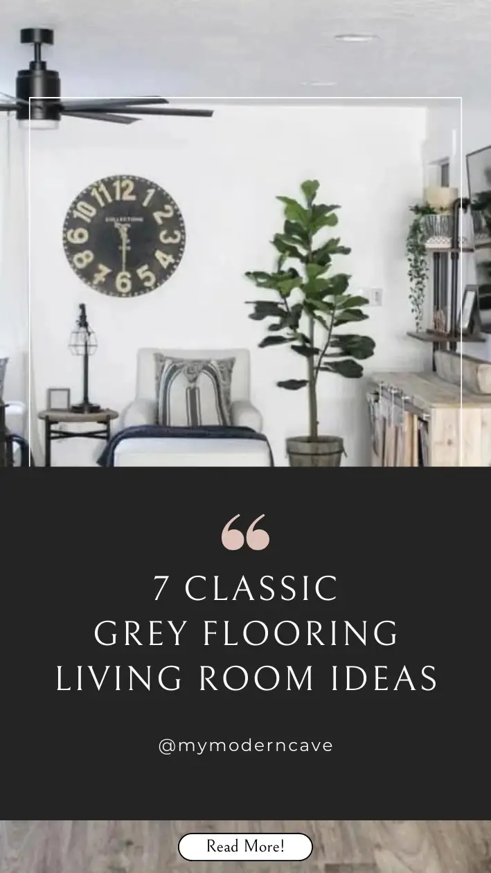 Grey  Flooring Living  Room Ideas Infographic