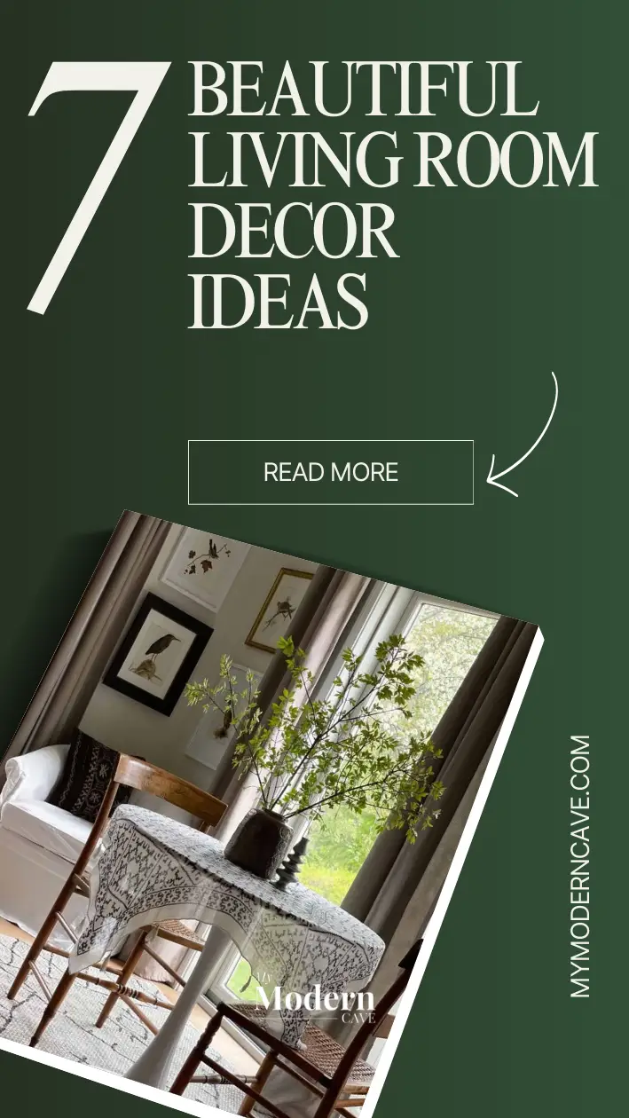 Living Room Decor Ideas Infographic