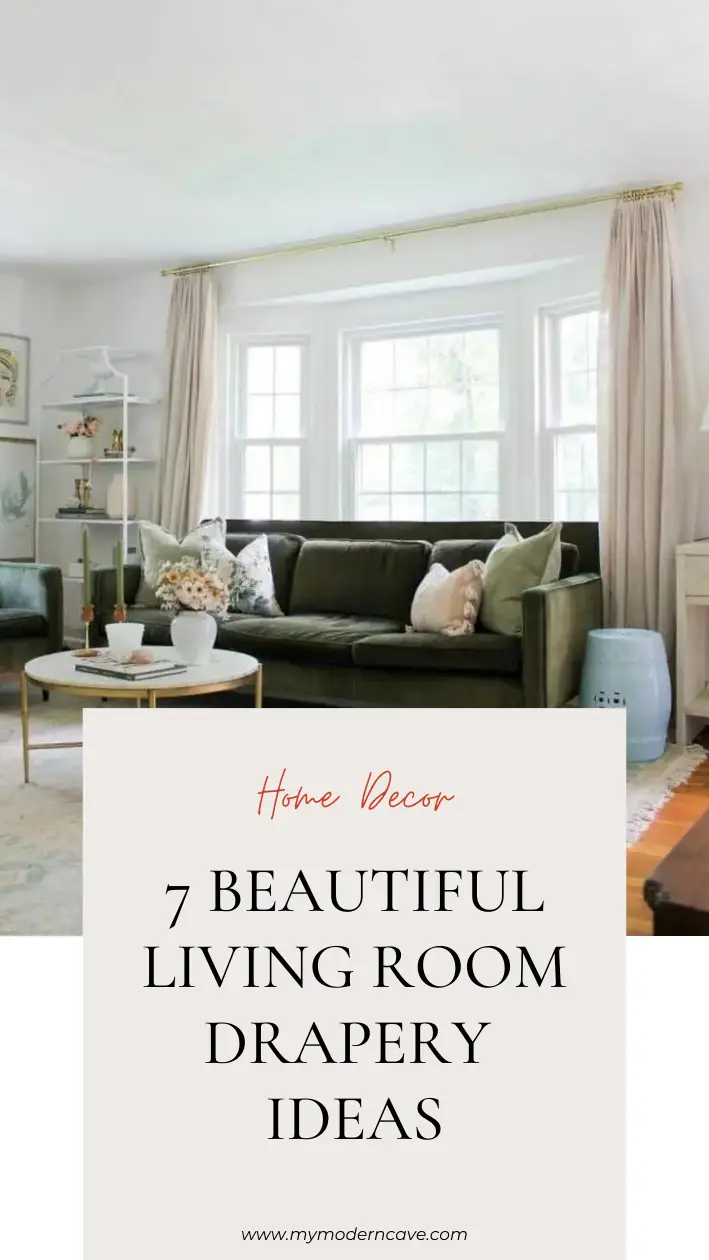 Living  Room Drapery  Ideas Infographic