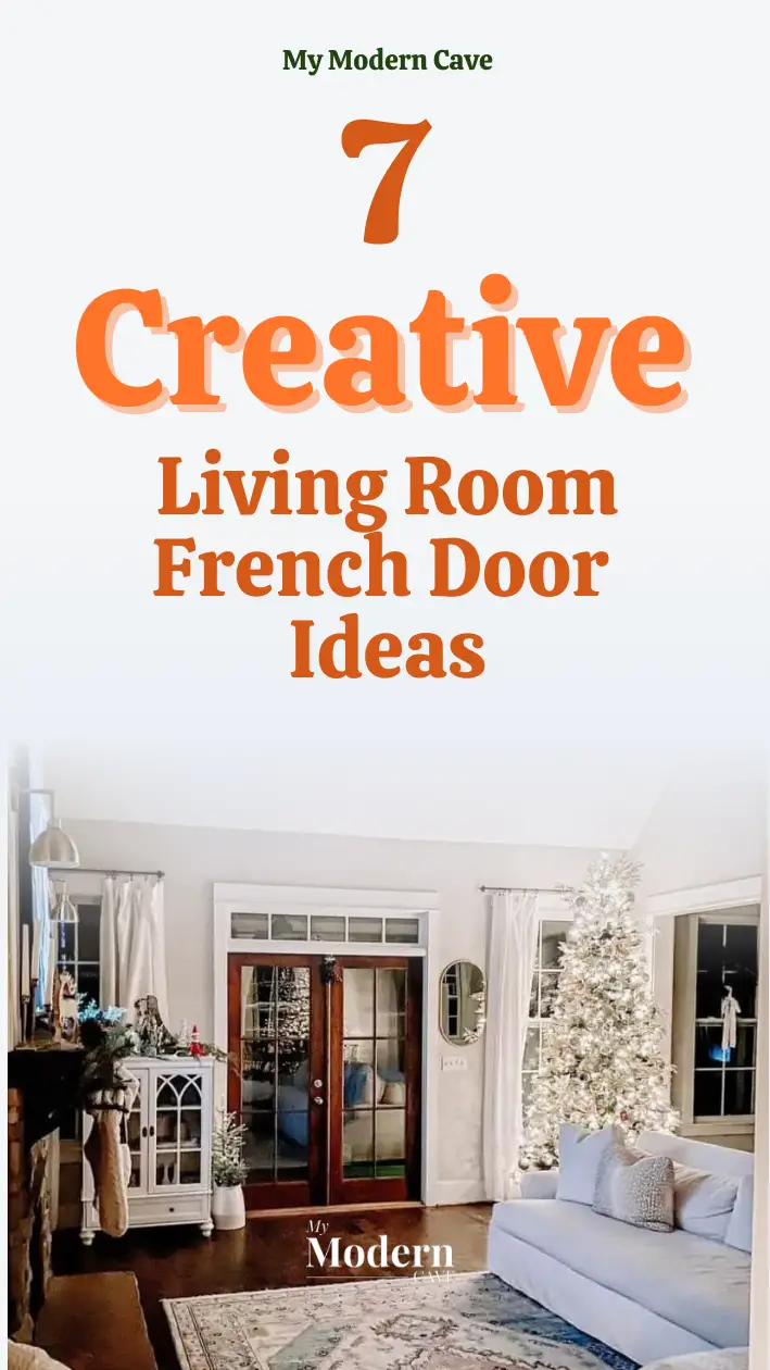Living Room French Door Ideas Infographic