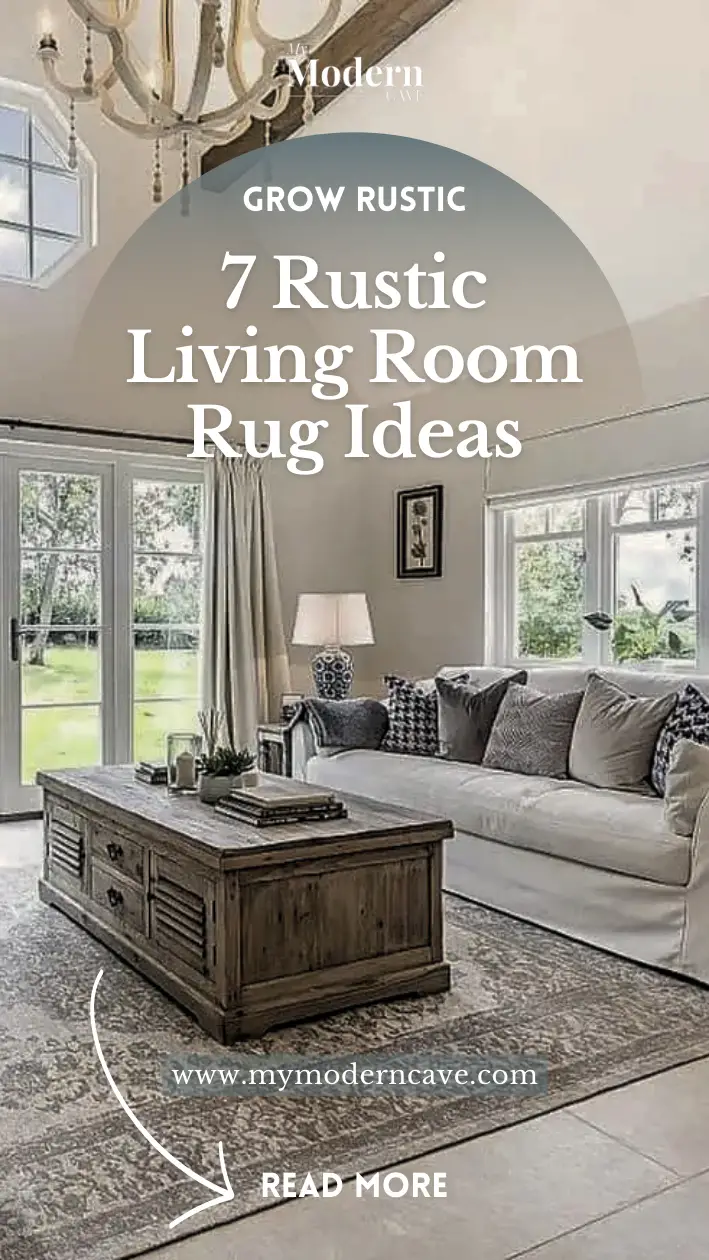 Living Room Rug Ideas Infographic