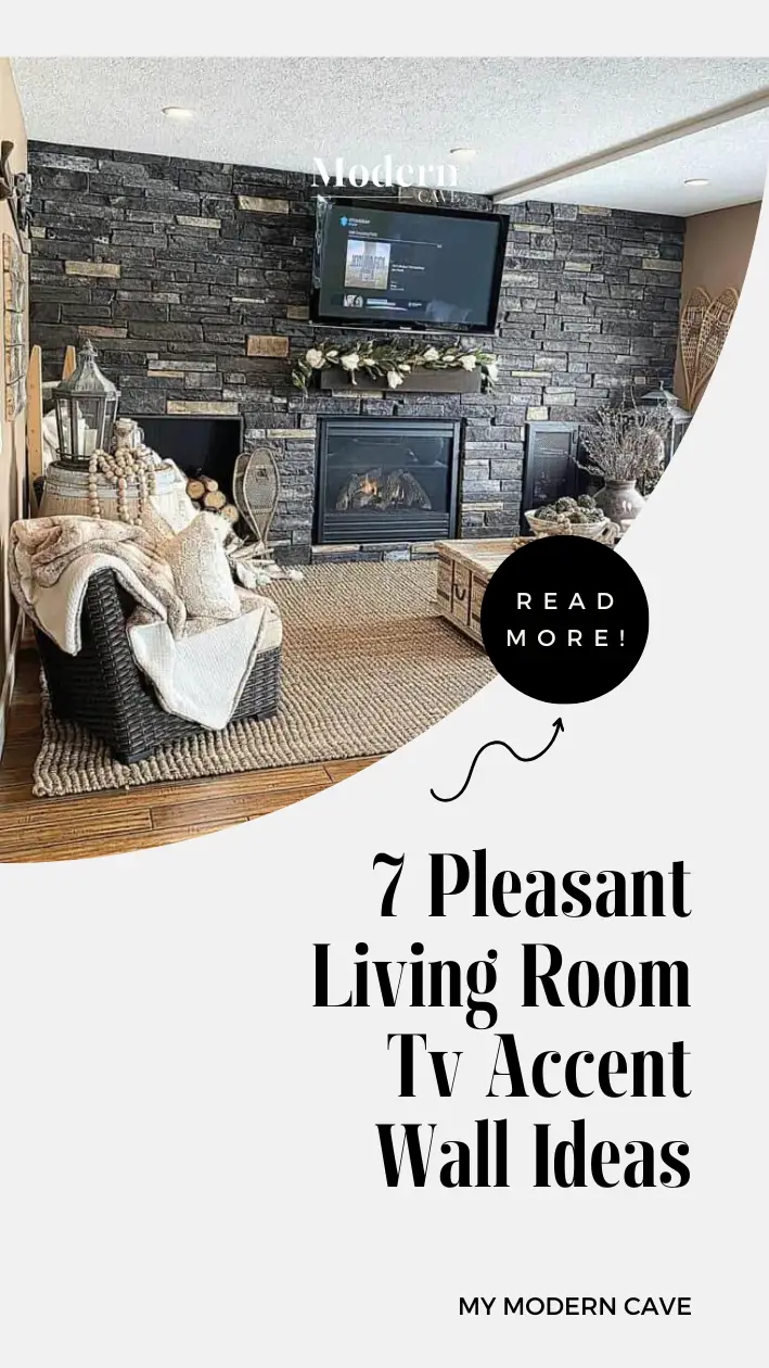 Living Room Tv Accent Wall Ideas Infographic