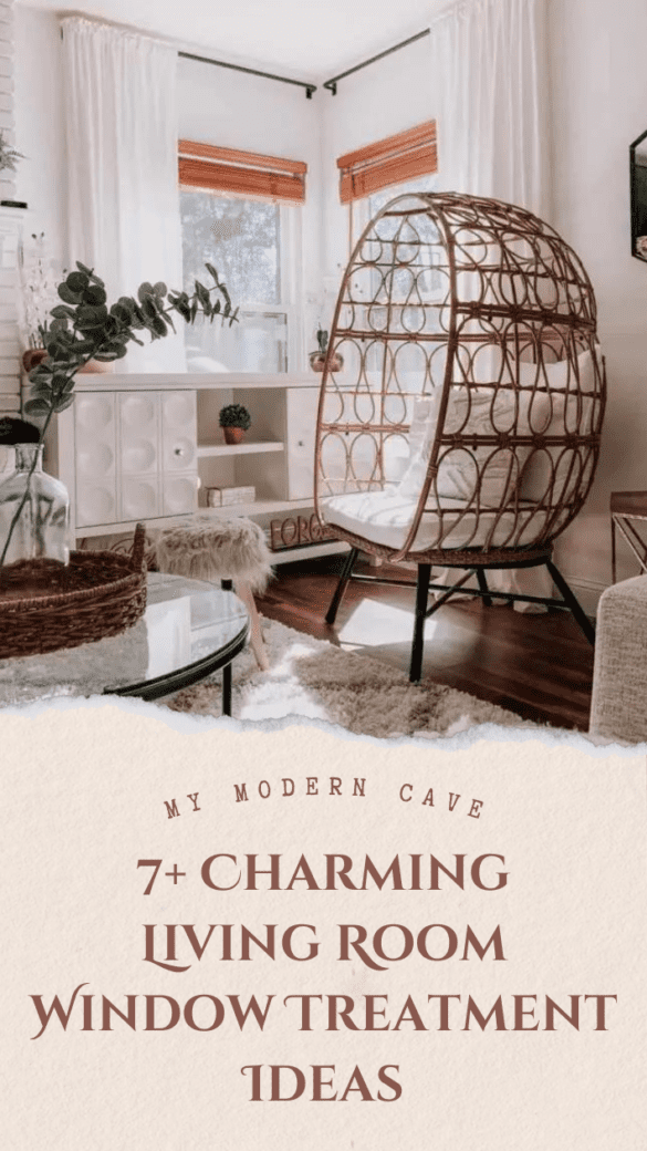 29+ Stunning Window Treatment Ideas to Spruce up Your Living Room – My ...