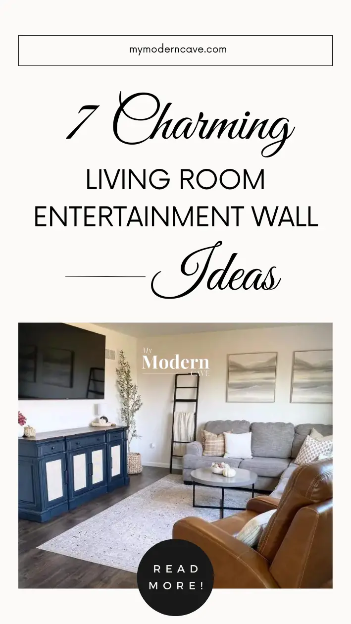 Living Room entertainment wall ideas Infographic