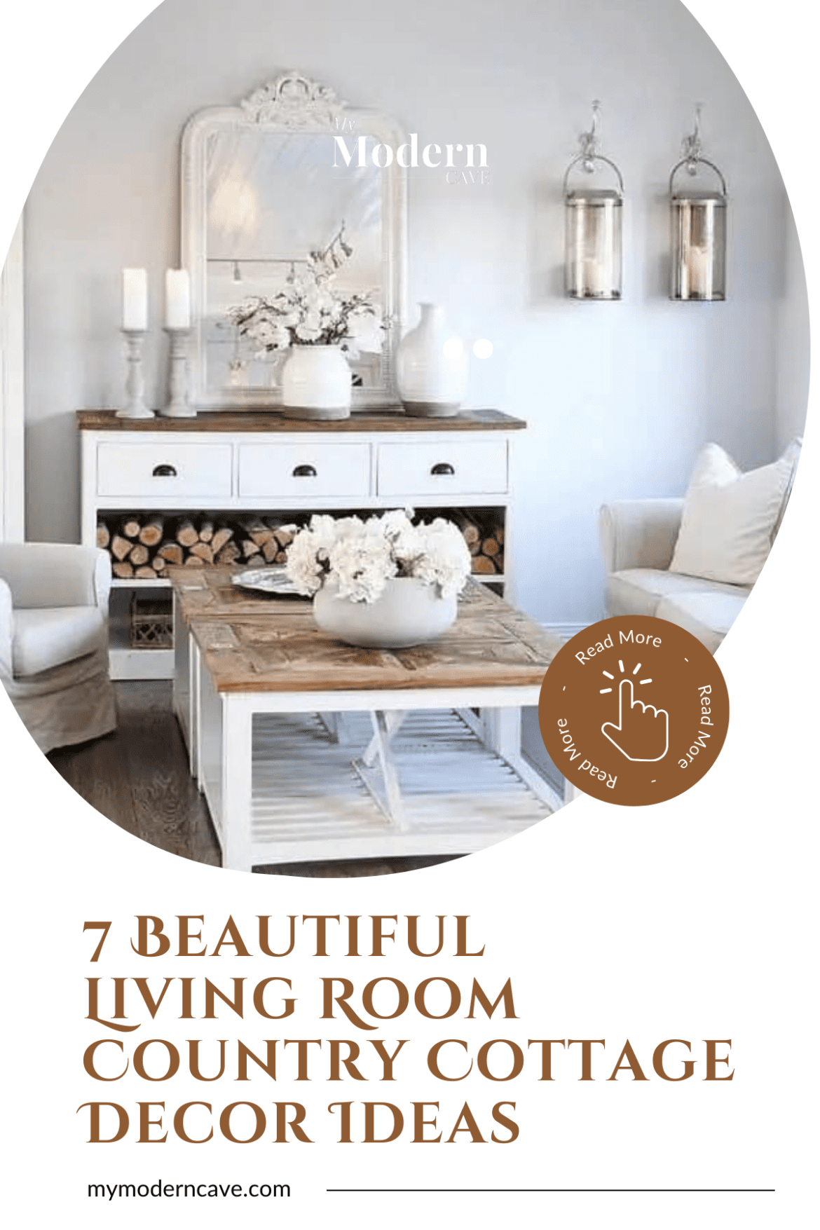 7+ Country Cottage Décor Ideas to Elevate Your Farmhouse Living Room ...