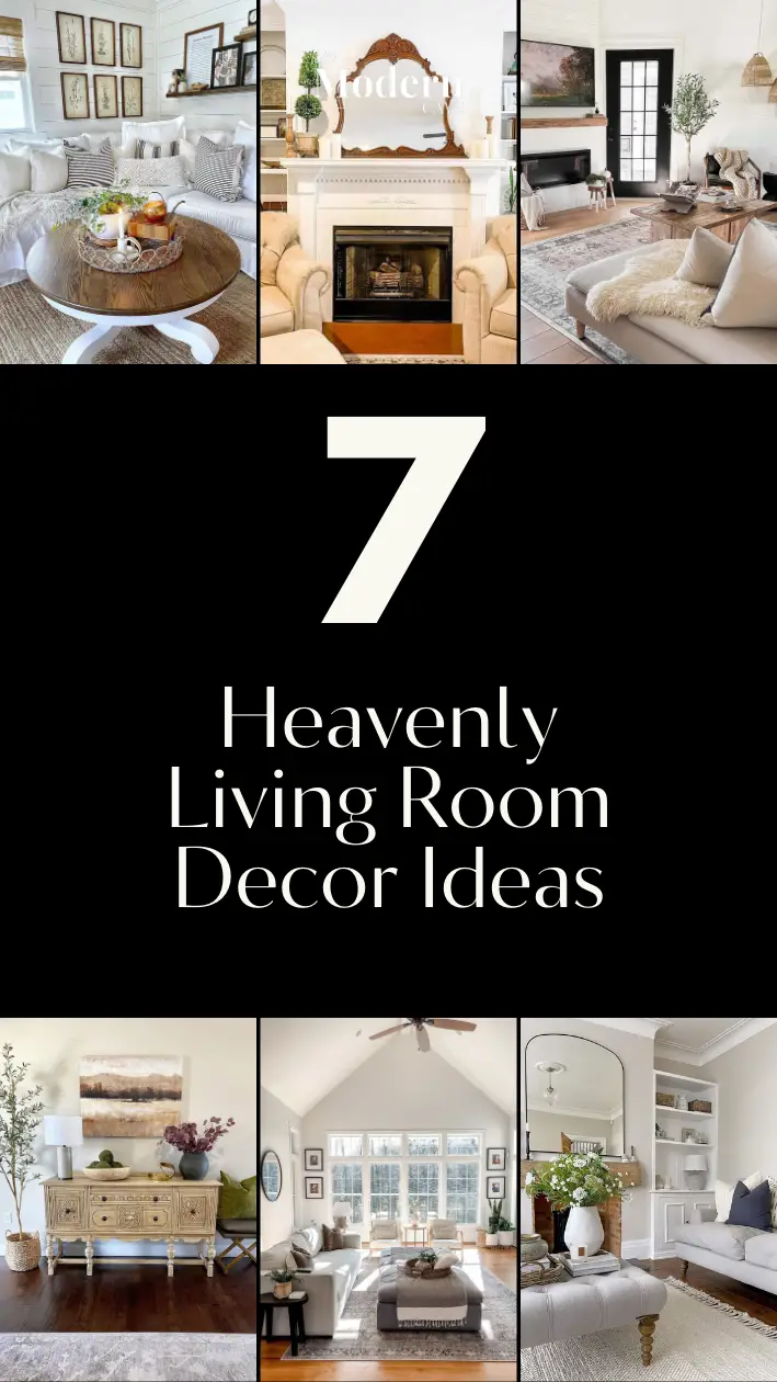 Living Room Decor Ideas Infographic