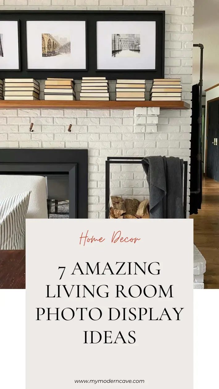 Living Room Photo Display  Ideas Infographic