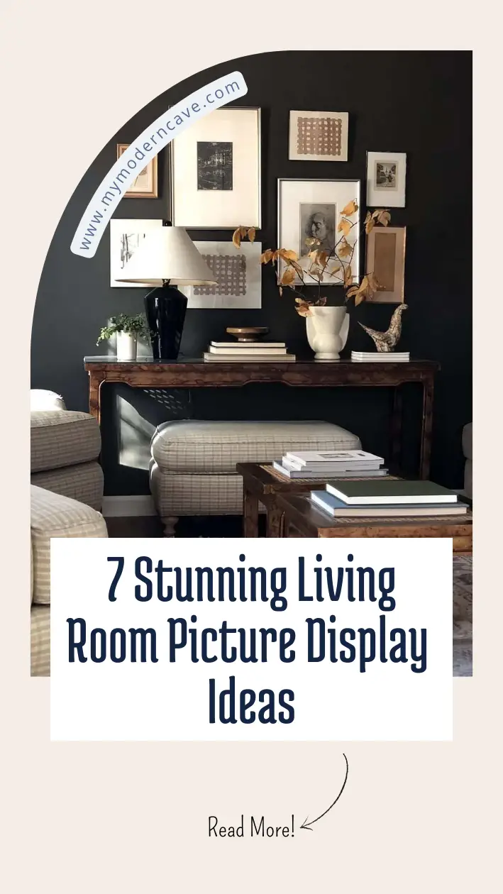Living Room Picture Display Ideas Infographic