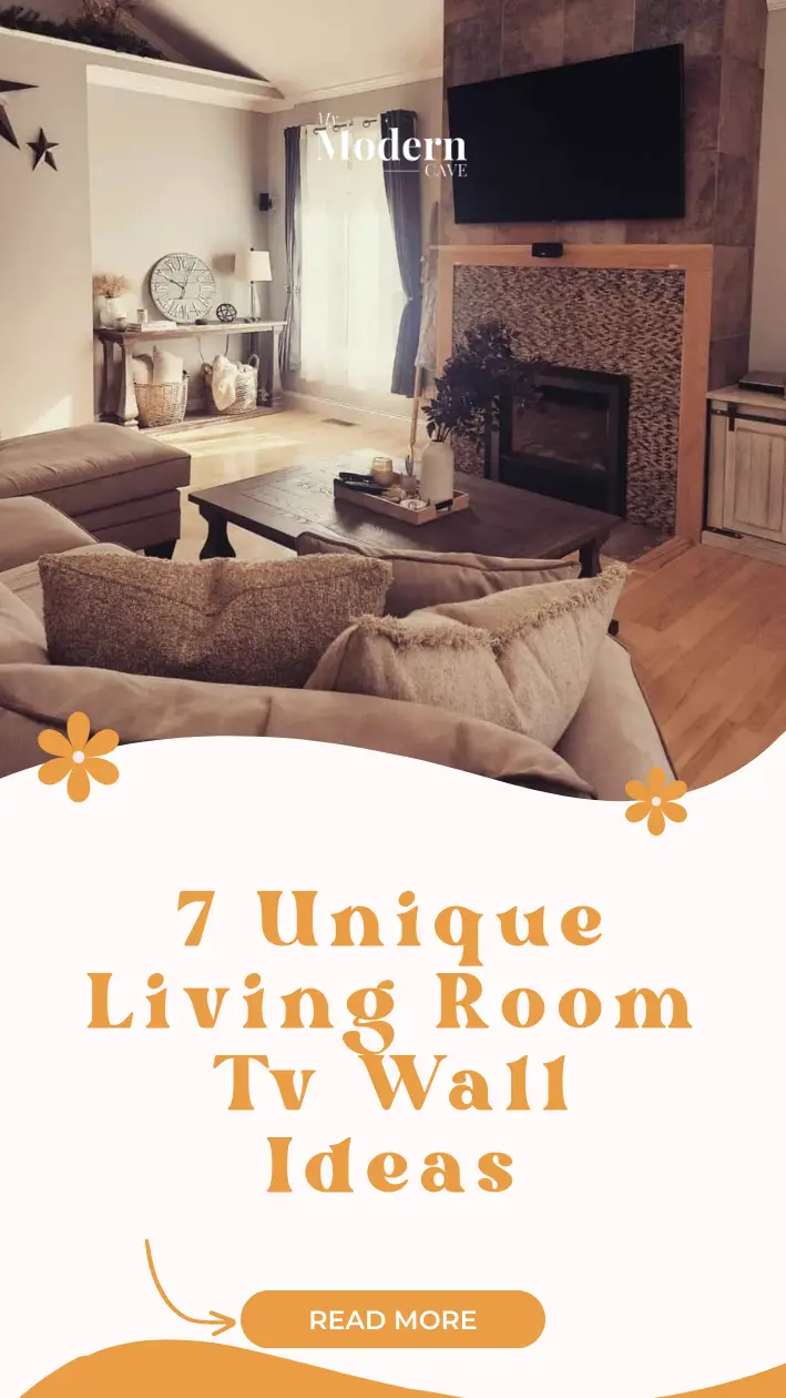 Living Room Tv Wall Ideas Infographic