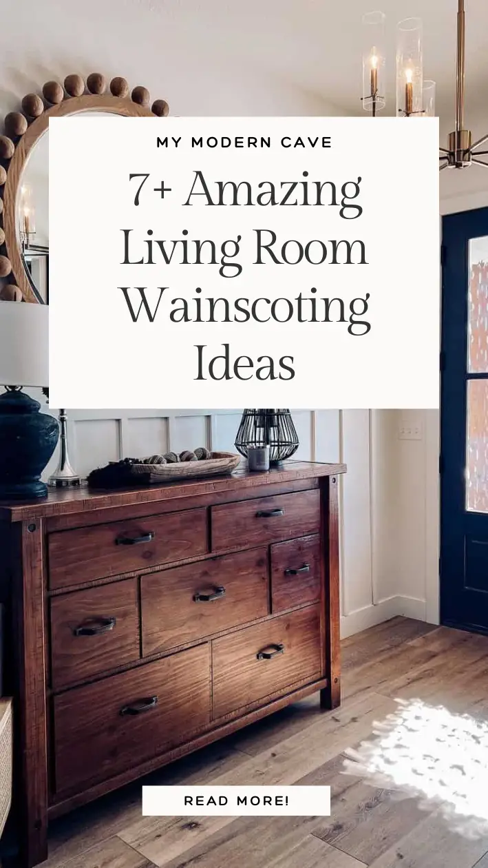 Living Room Wainscoting Ideas Infographic