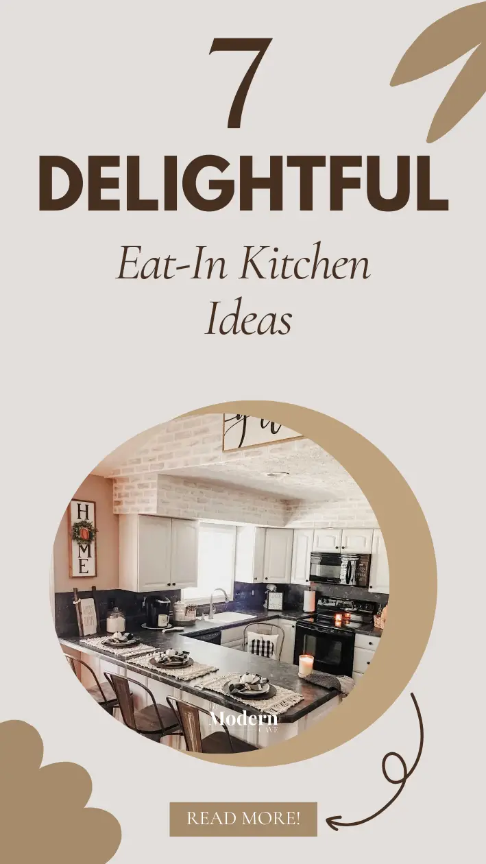 Eat In Kitchen  Ideas Infographic
