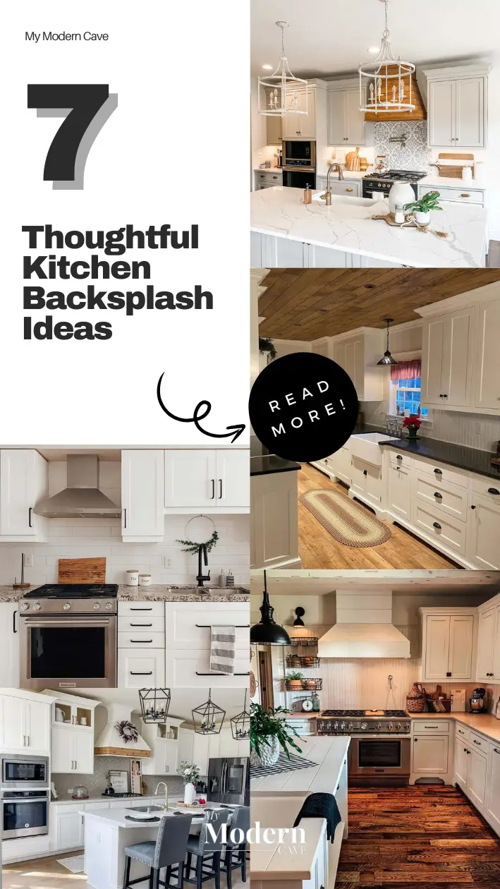 Kitchen Backsplash Ideas Infographic