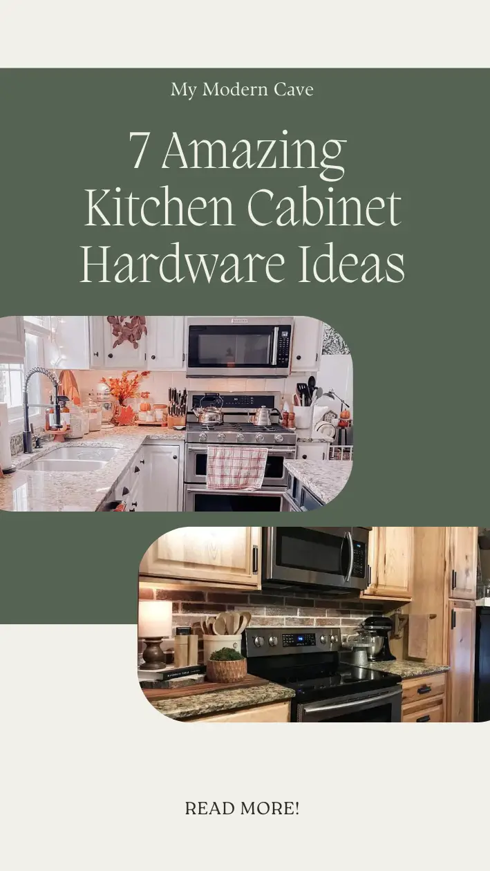 Kitchen Cabinet Hardware Ideas Infographic