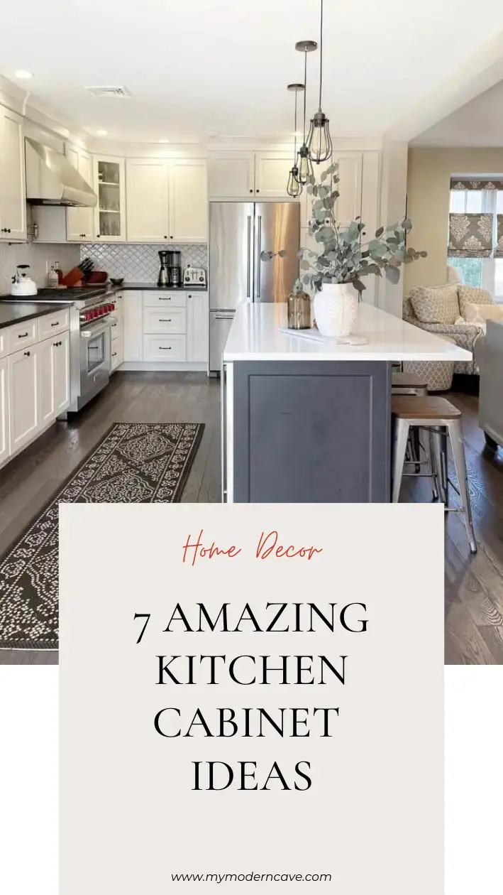 Kitchen Cabinet  Ideas Infographic