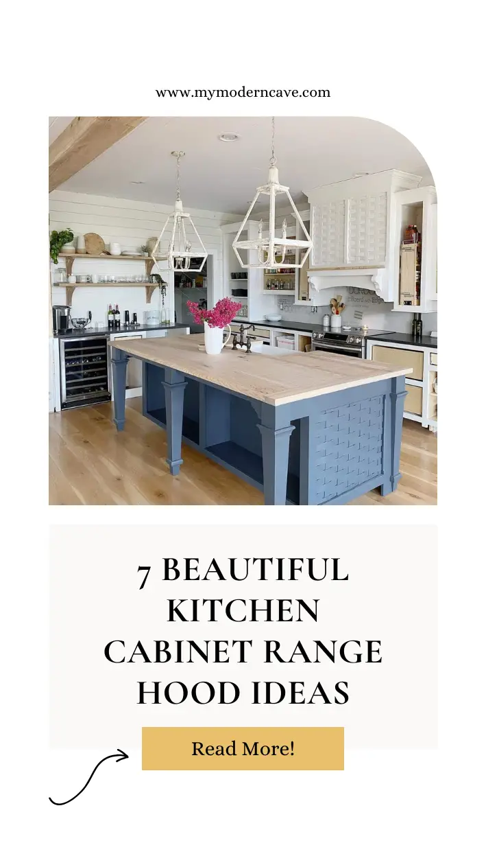 Kitchen  Cabinet Range Hood Ideas Infographic