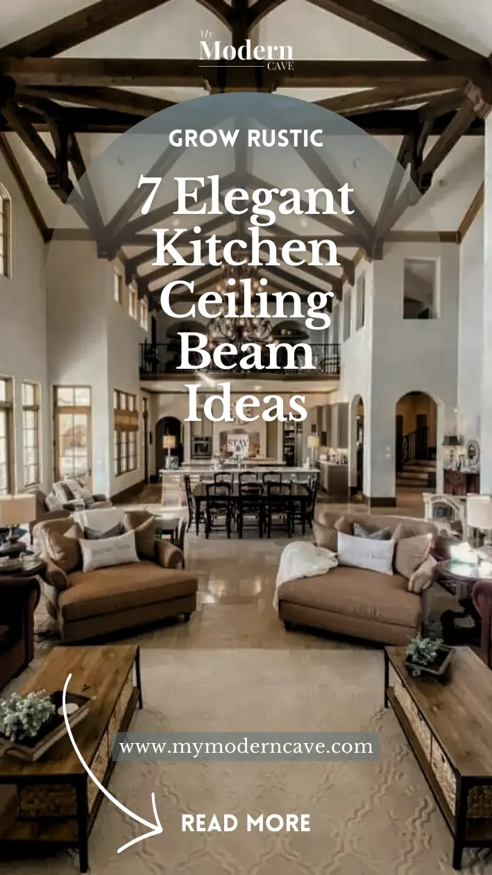 Kitchen Ceiling Beam Ideas Infographic