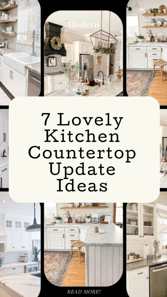 7+ Countertop Update Ideas Tailored for Your Farmhouse Kitchen