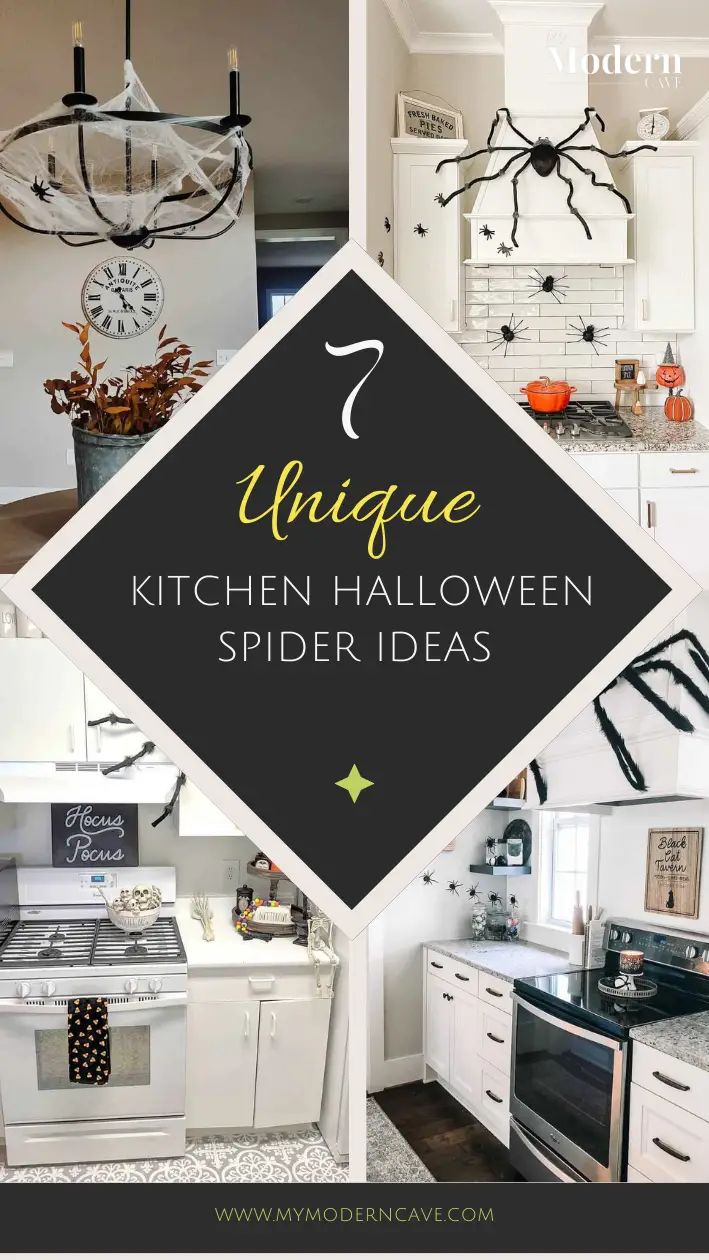 Kitchen Halloween Spider Ideas Infographic