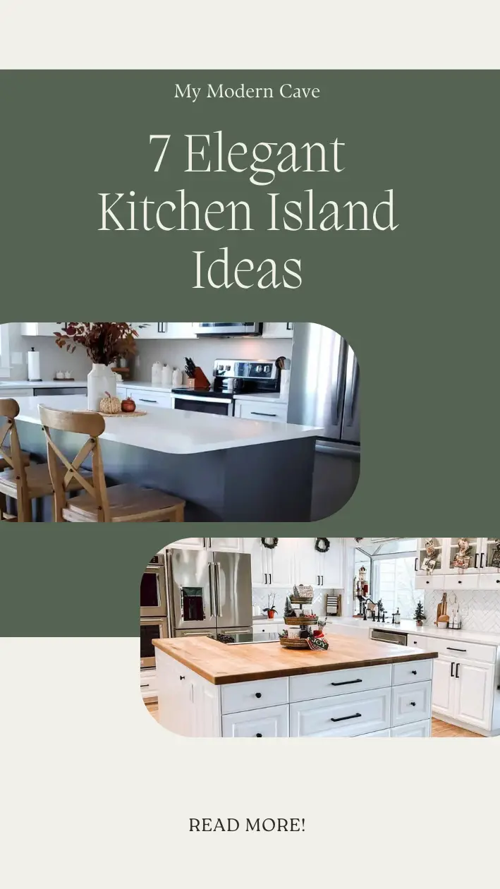 Kitchen Island Ideas Infographic