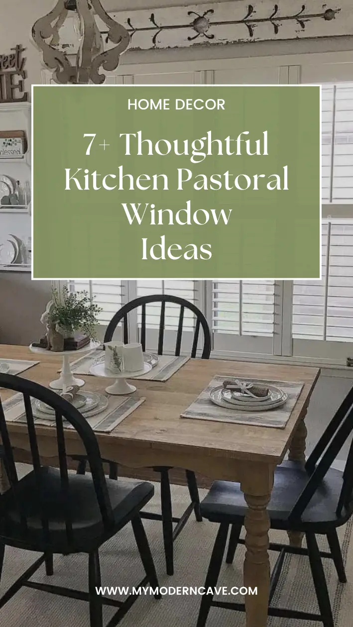 Kitchen Pastoral Window Ideas Infographic 